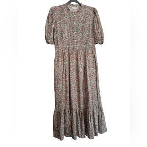 Beau & Ro Annika Floral Midi Dress